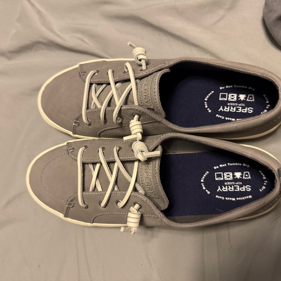 Sperry Shoes - Sperry Gray Boat Shoes Classic Design